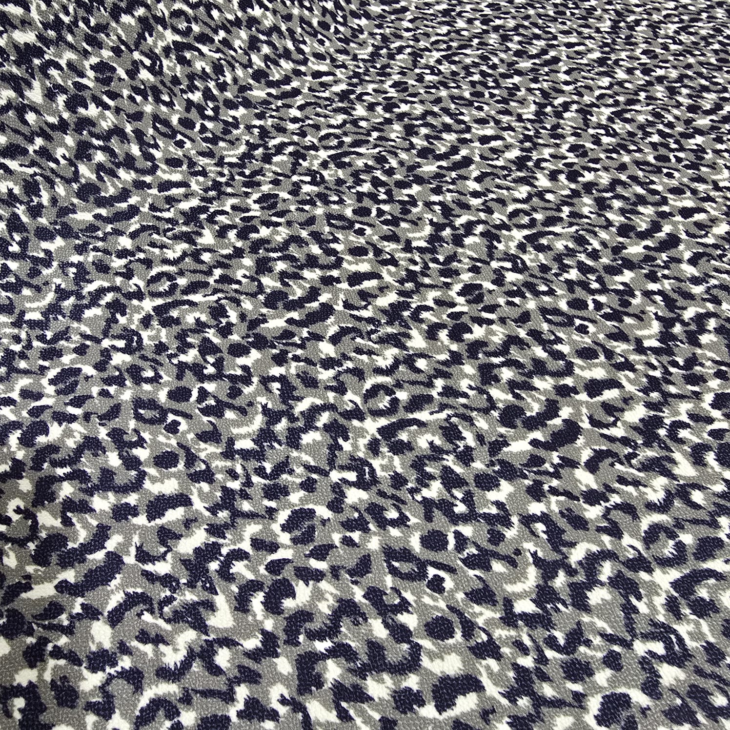 Animal Print Bubble Crepe Fabric 58