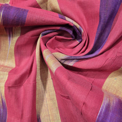 Ikat Stripe Cotton Lawn Fabric 44" Wide | Lightweight Dressmaking, Craft & Summer