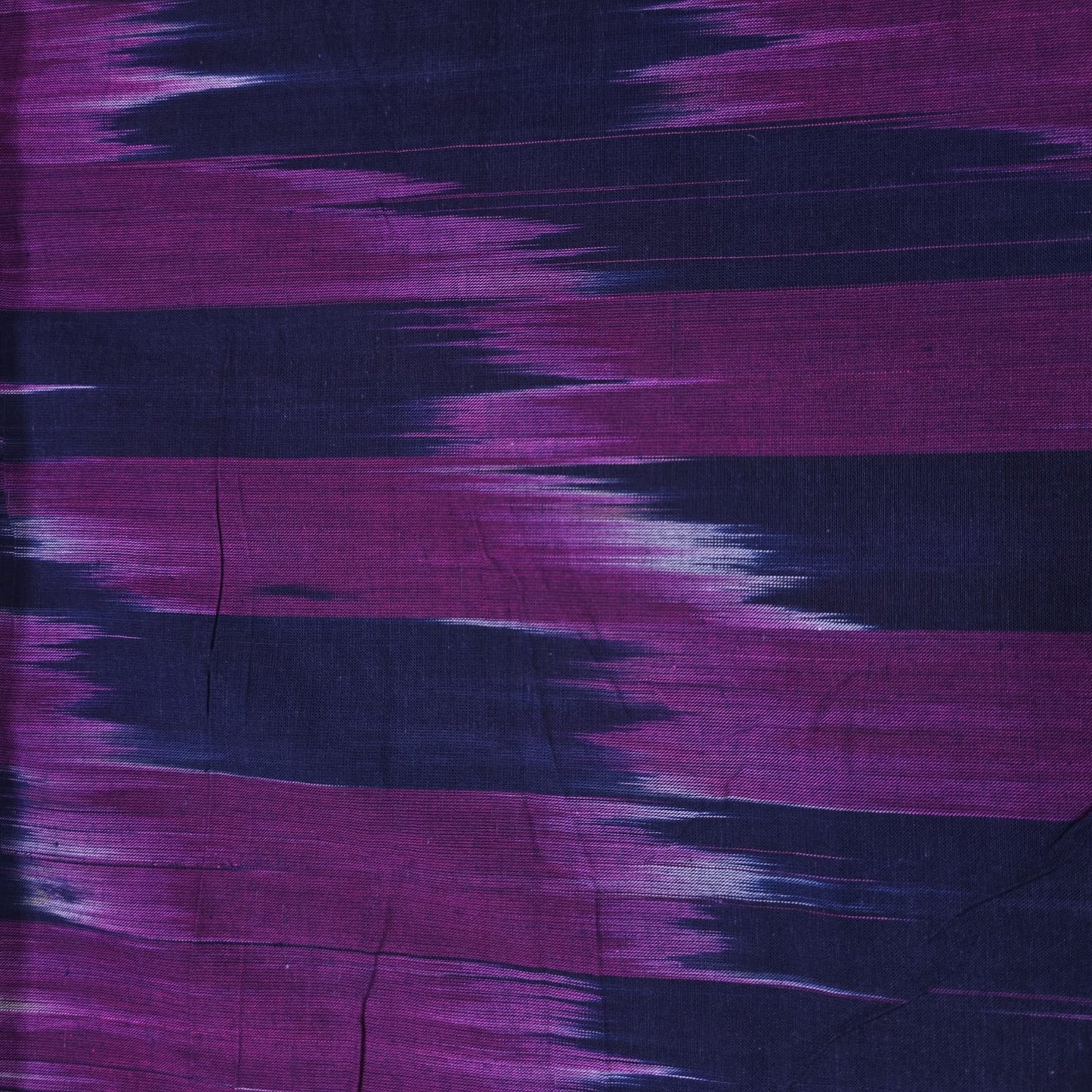 Ikat Stripe Cotton Lawn Fabric 44" Wide | Lightweight Dressmaking, Craft & Summer