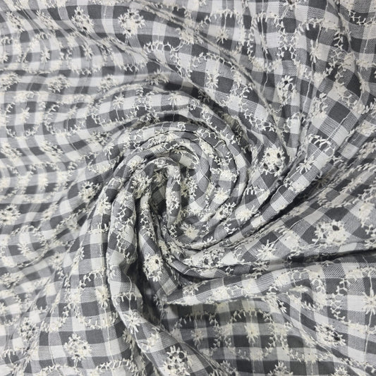 Grey Gingham