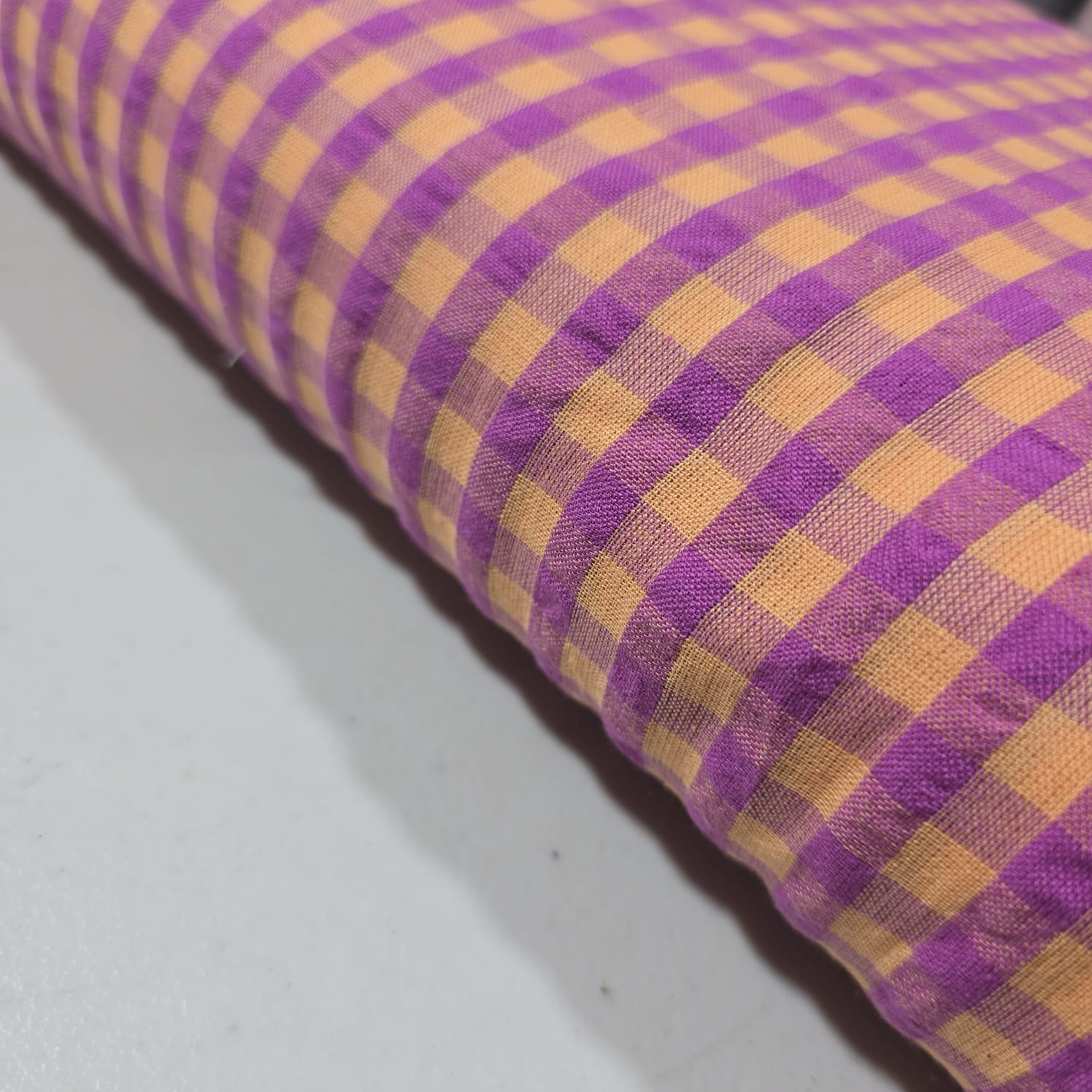 Gingham 100% Cotton Seersucker Fabric Crush Costume Craft Dress Material 58