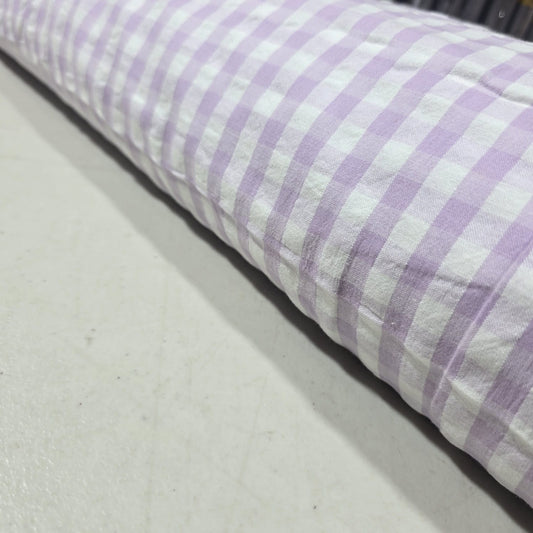 Gingham 100% Cotton Seersucker Fabric Crush Costume Craft Dress Material 58" By The Meter