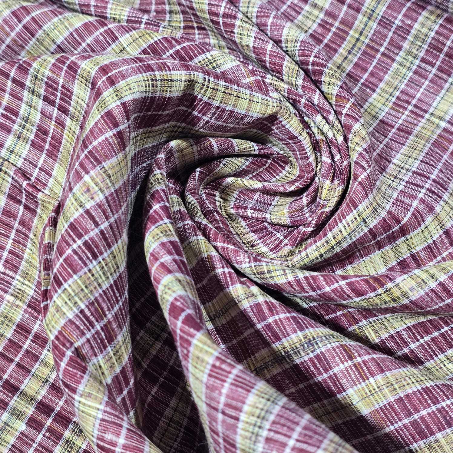 Premium Yarn Dyed Woven Cotton Fabric 44