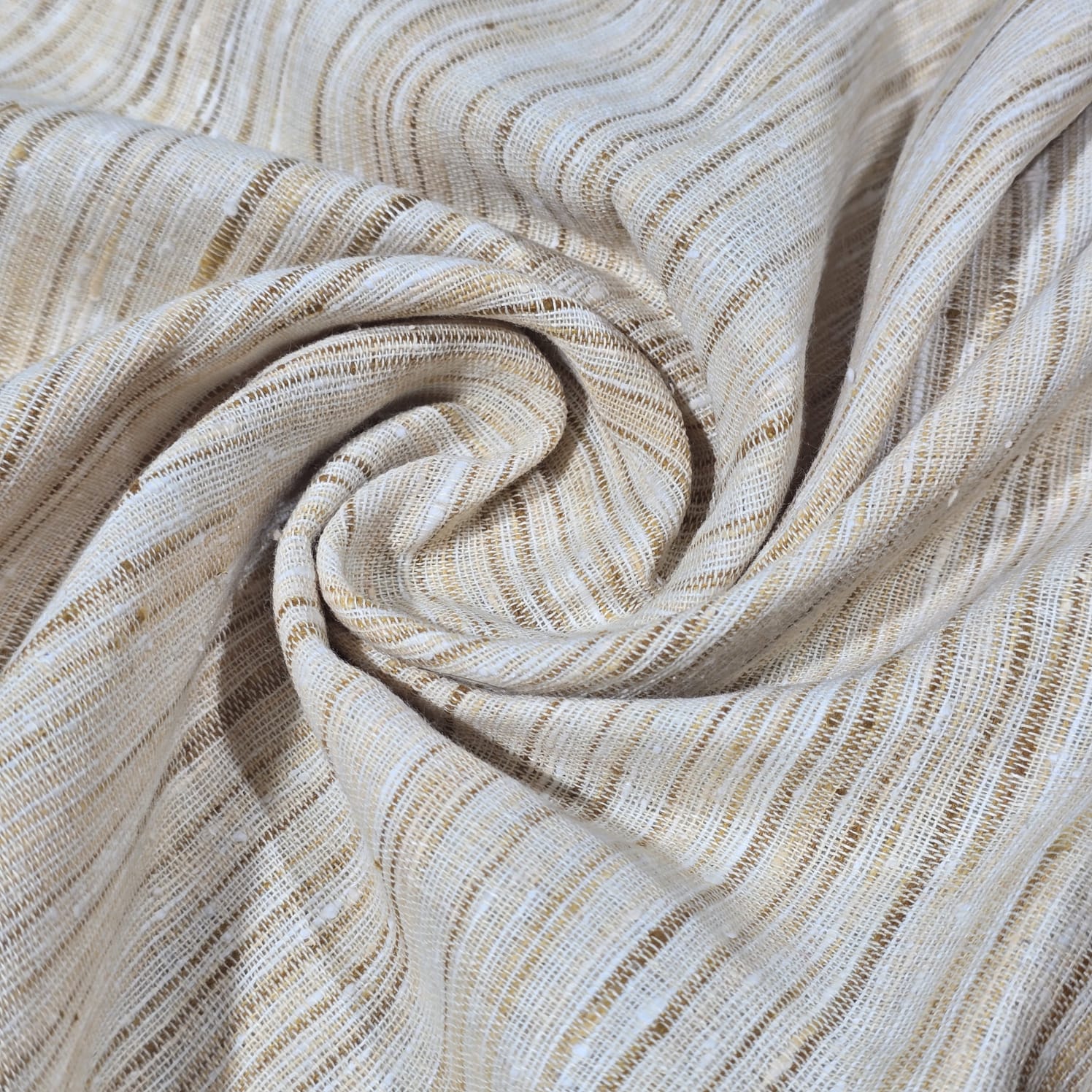 100% Cotton Linen Slub Fabric 44