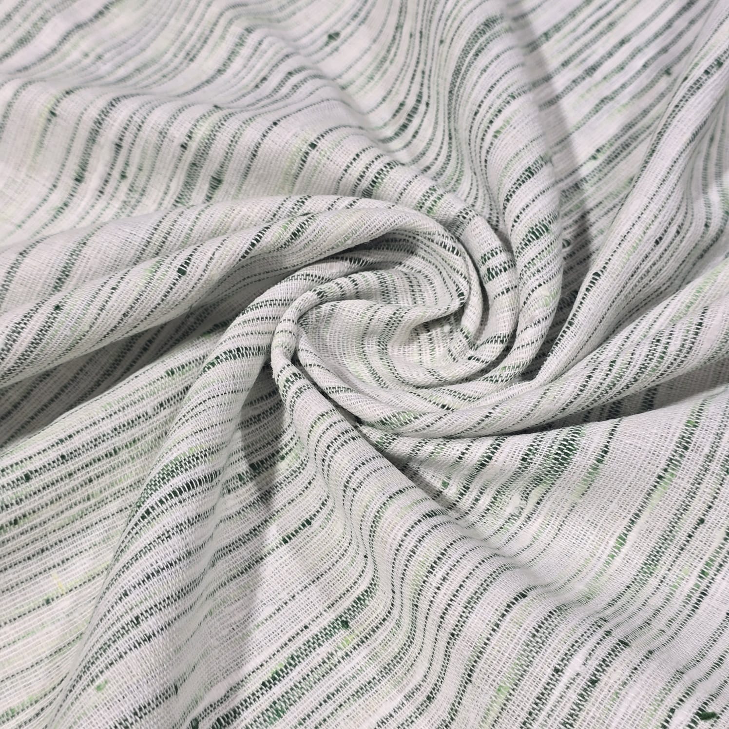 100% Cotton Linen Slub Fabric 44