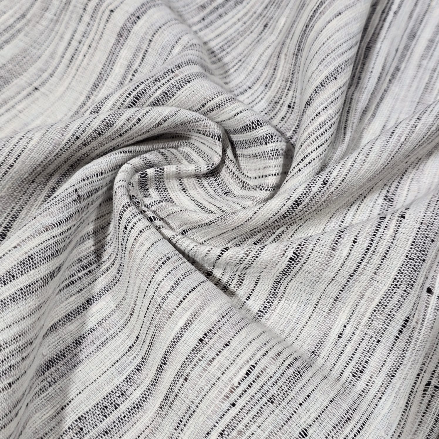 100% Cotton Linen Slub Fabric 44