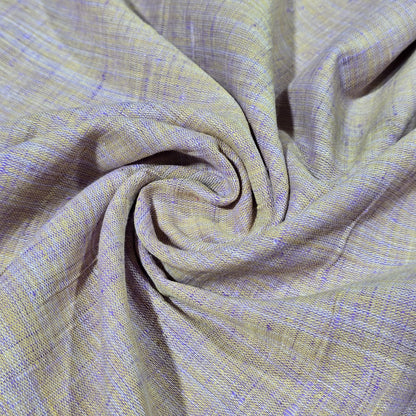 100% Cotton Linen Slub Fabric 44" Wide | Natural Dress Craft Material By The Meter