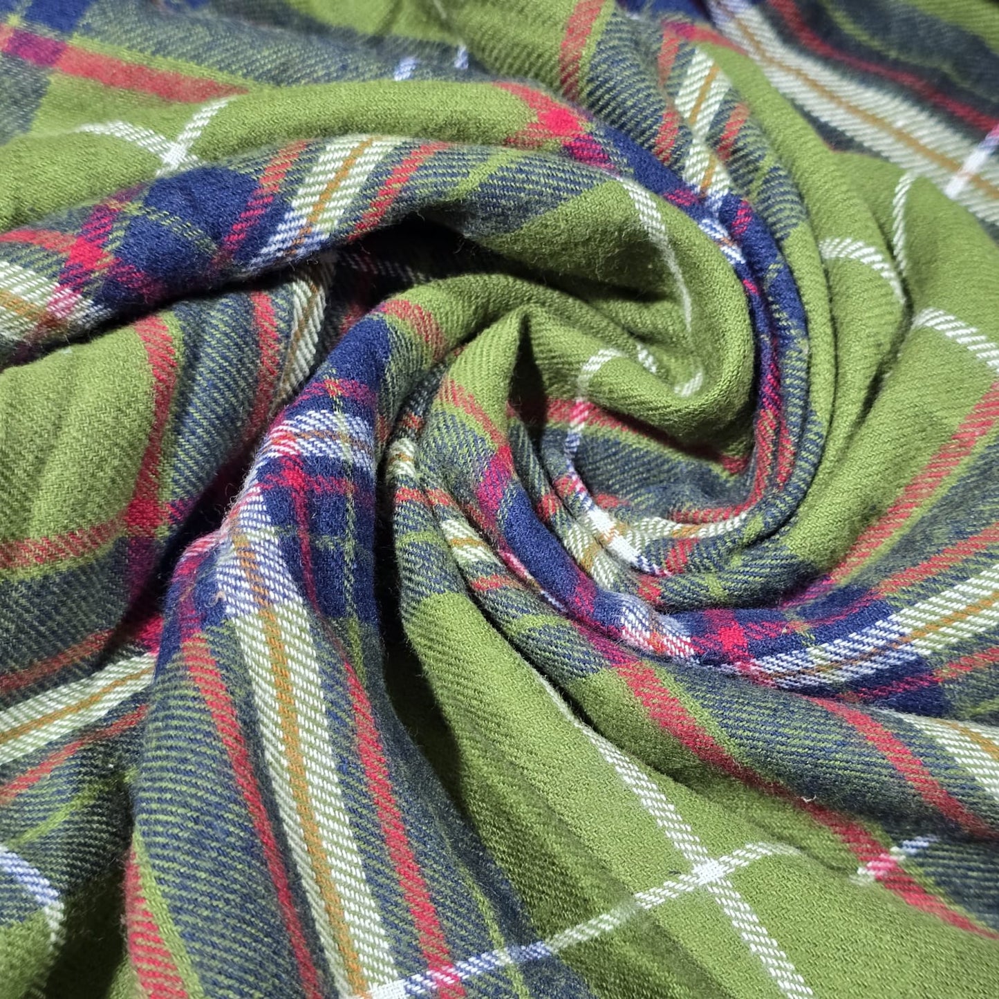 Soft Brushed Cotton Flannel Fabric 58" Dress Craft Costume Material By The Metre