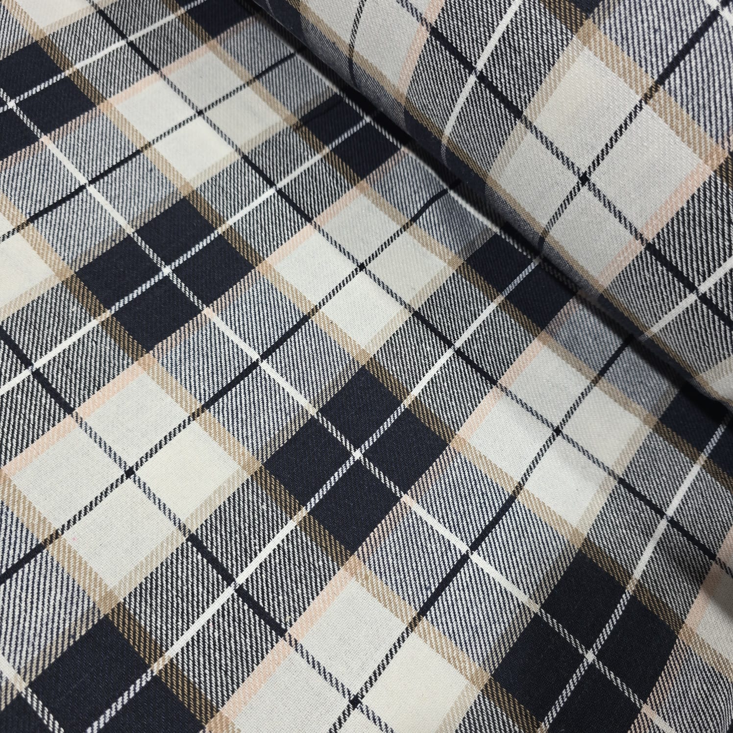 Soft Brushed Cotton Flannel Fabric 58