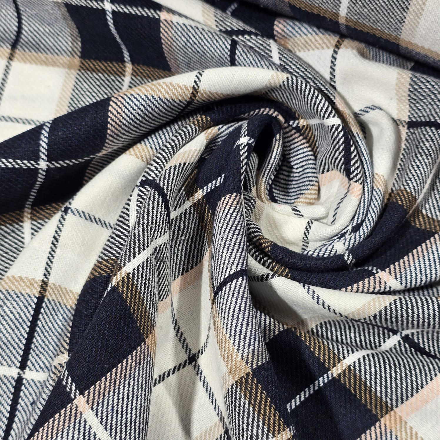 Soft Brushed Cotton Flannel Fabric 58
