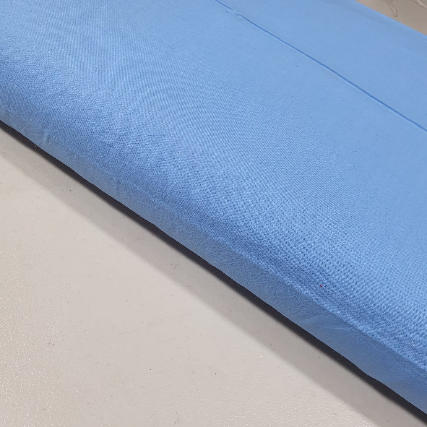 Sky Blue Plain 100% Cotton Poplin Fabric Soft Dress Craft Quilting Material 58" By The Meter