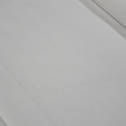 White Plain Cotton Poplin Fabric Dress Craft Quilting Material 58" By The Meter