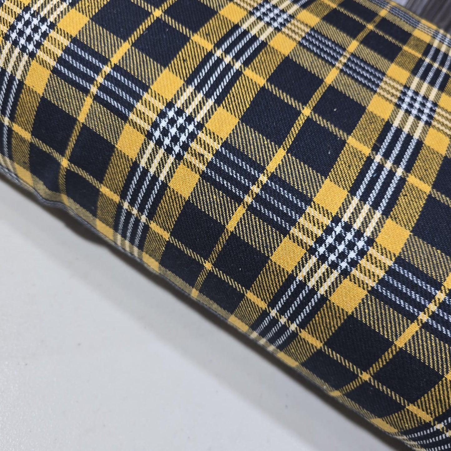 Tartan Brushed Cotton Fabric 42" Wide Check Plaid Dress Craft Material By The Meter