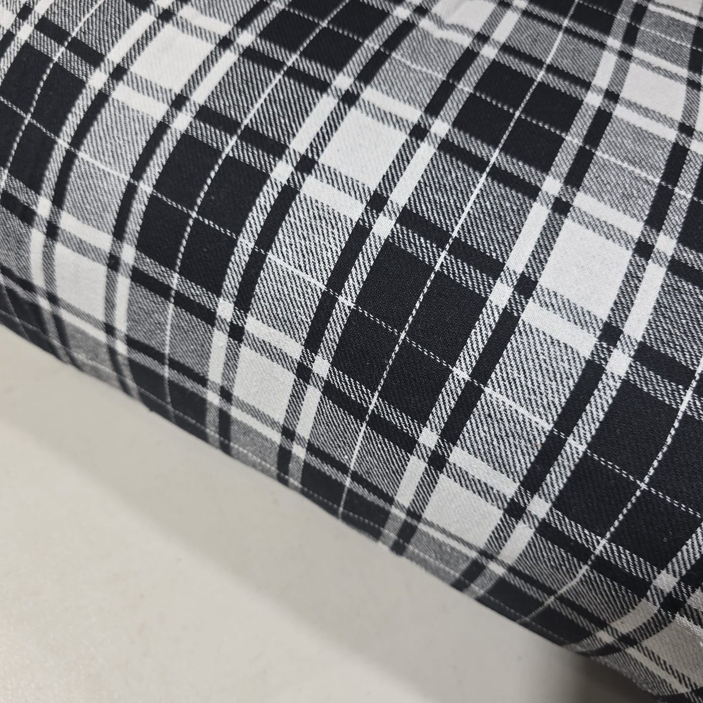 Tartan Brushed Cotton Fabric 42" Wide Check Plaid Dress Craft Material By The Meter