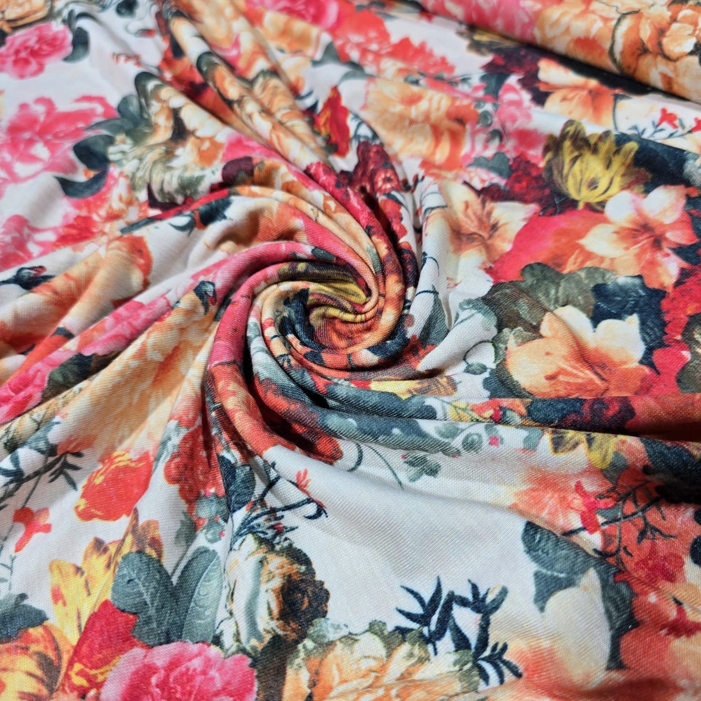 Deadstock Viscose Jersey Fabric 58" Wide | Soft Stretch Knit Dressmaking