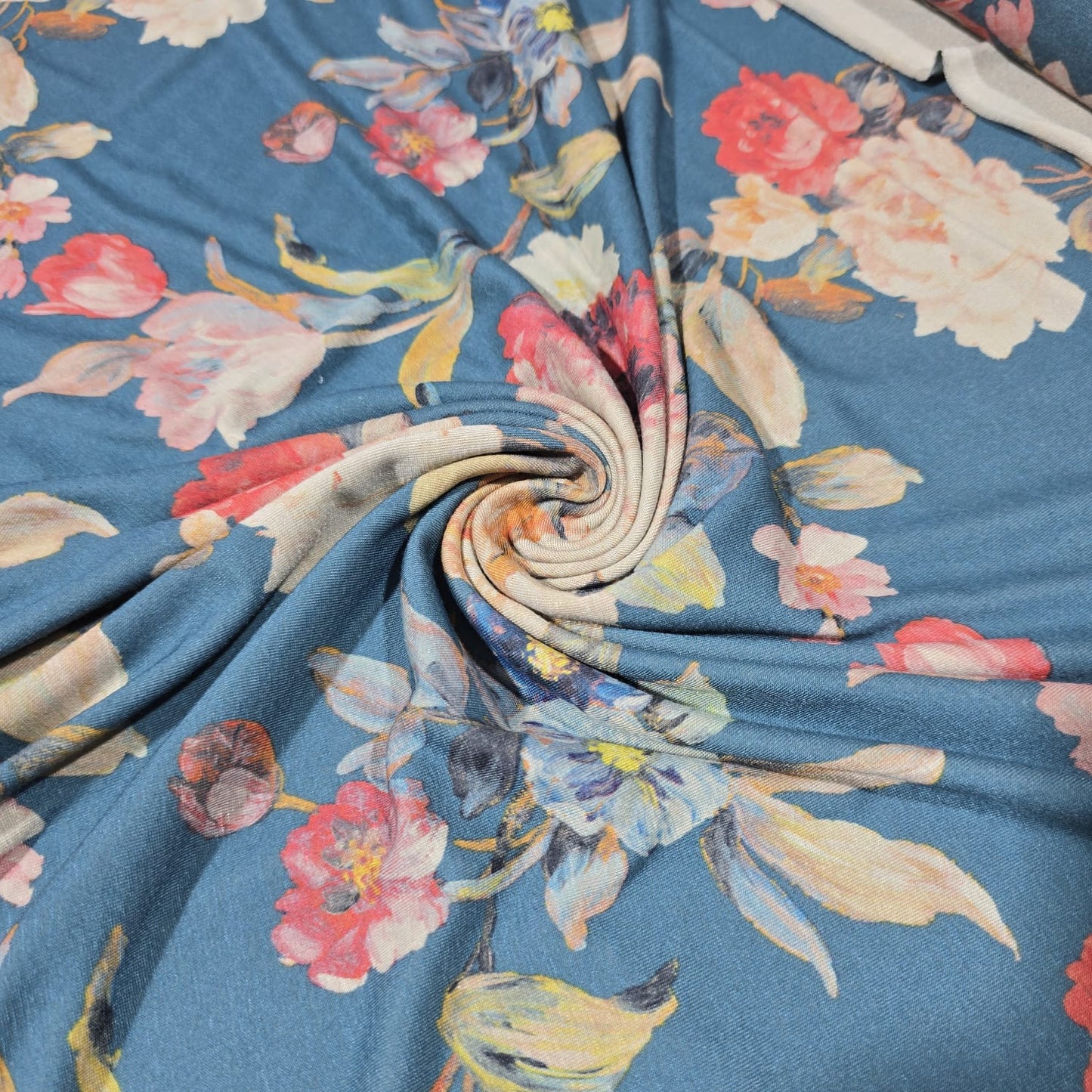 Deadstock Viscose Jersey Fabric 58" Wide | Soft Stretch Knit Dressmaking