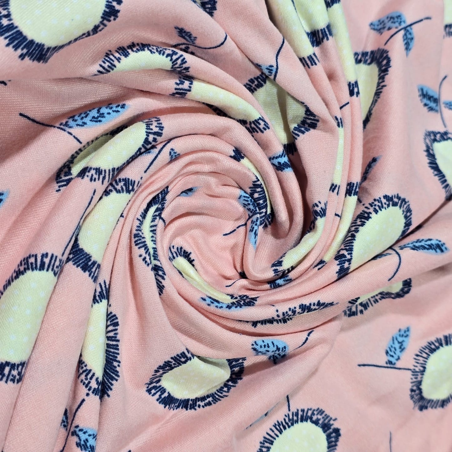 Deadstock Viscose Jersey Fabric 58" Wide | Soft Stretch Knit Dressmaking