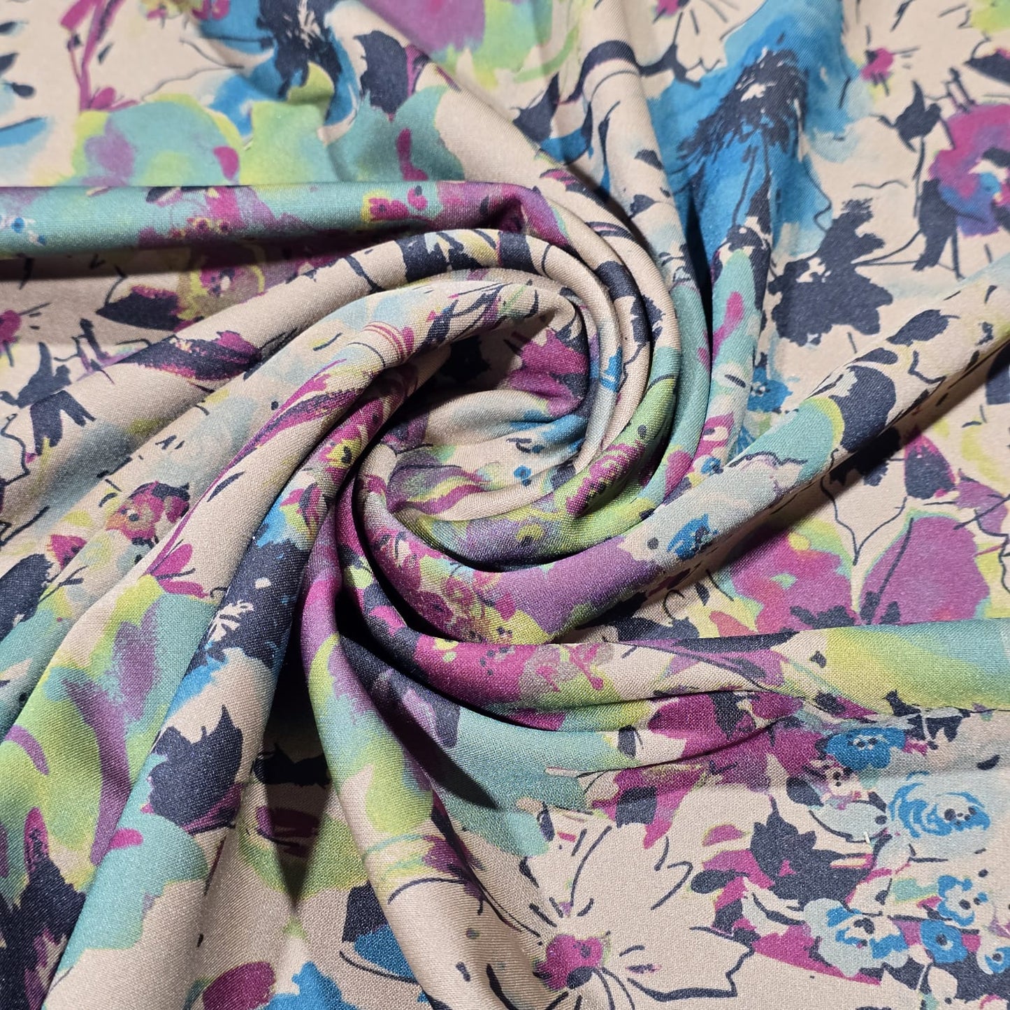 Scuba Fabric 58" Stretch Dressmaking Material By The Meter