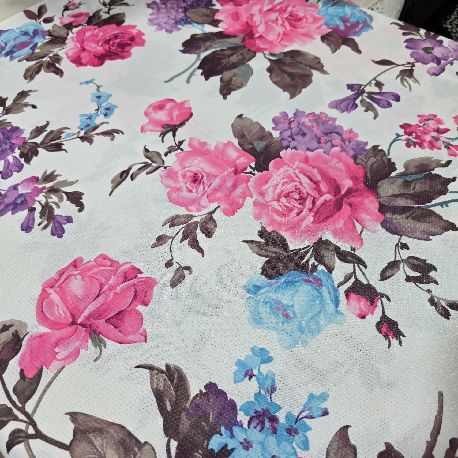 Floral Dri Fit Jersey Fabric 58
