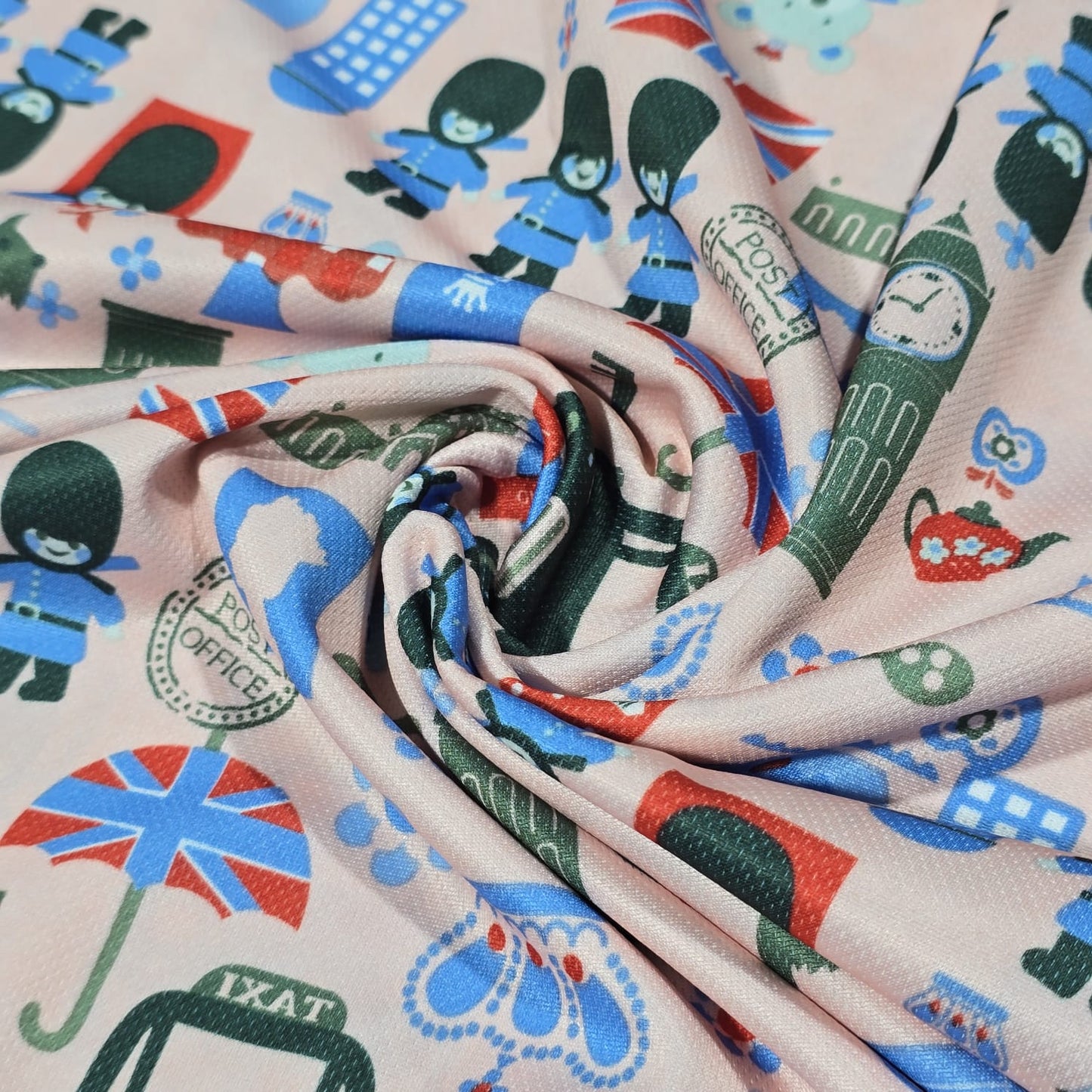ITY Jersey Fabric – 58" Wide Stretch Dressmaking Fabric Sold By The Metre