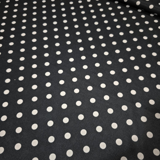 Black White Polka Dot