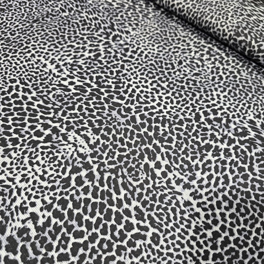Black & Grey Animal Print
