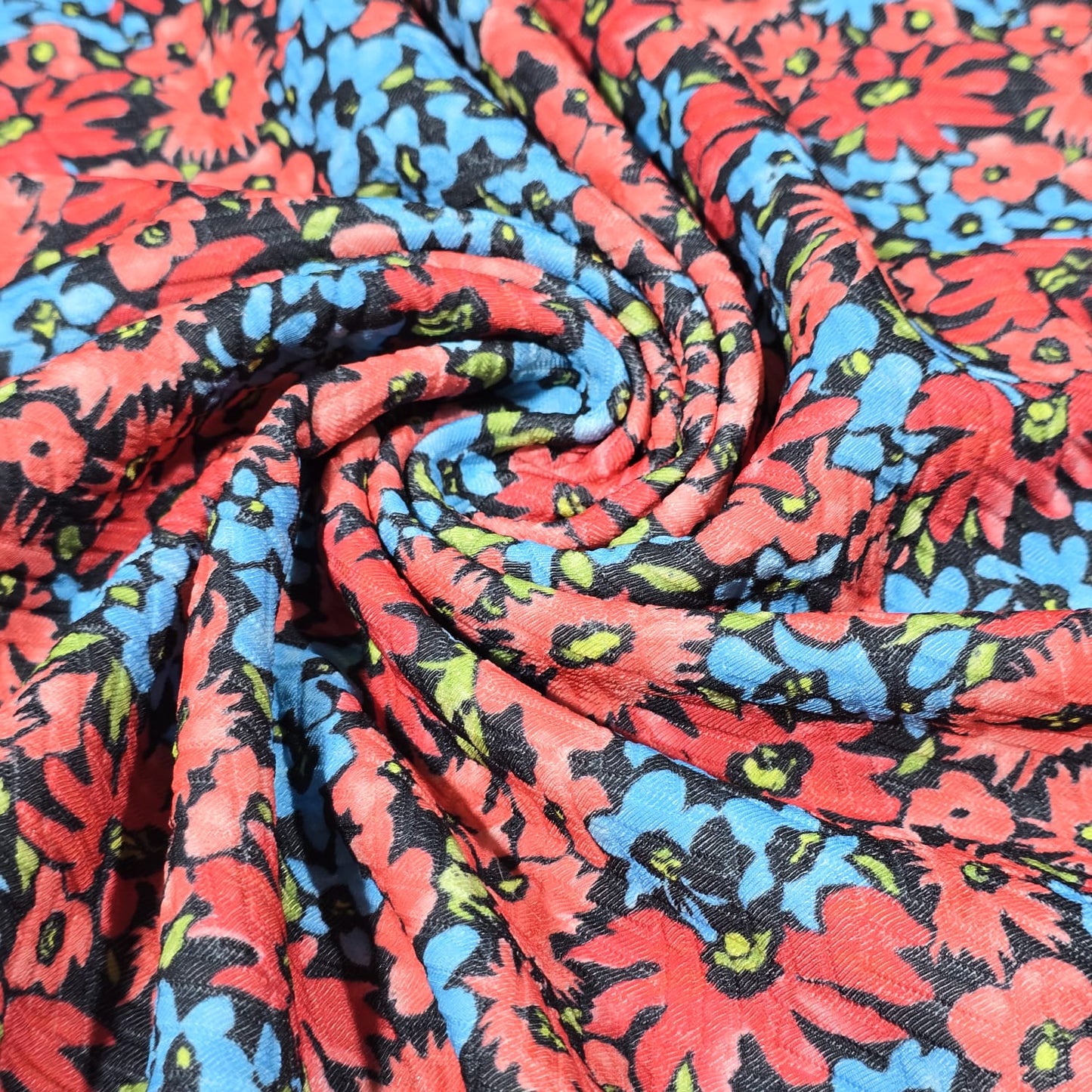 Printed Jersey Fabric 58" Wide Soft Stretch Dressmaking Fabric Sold By The Metre
