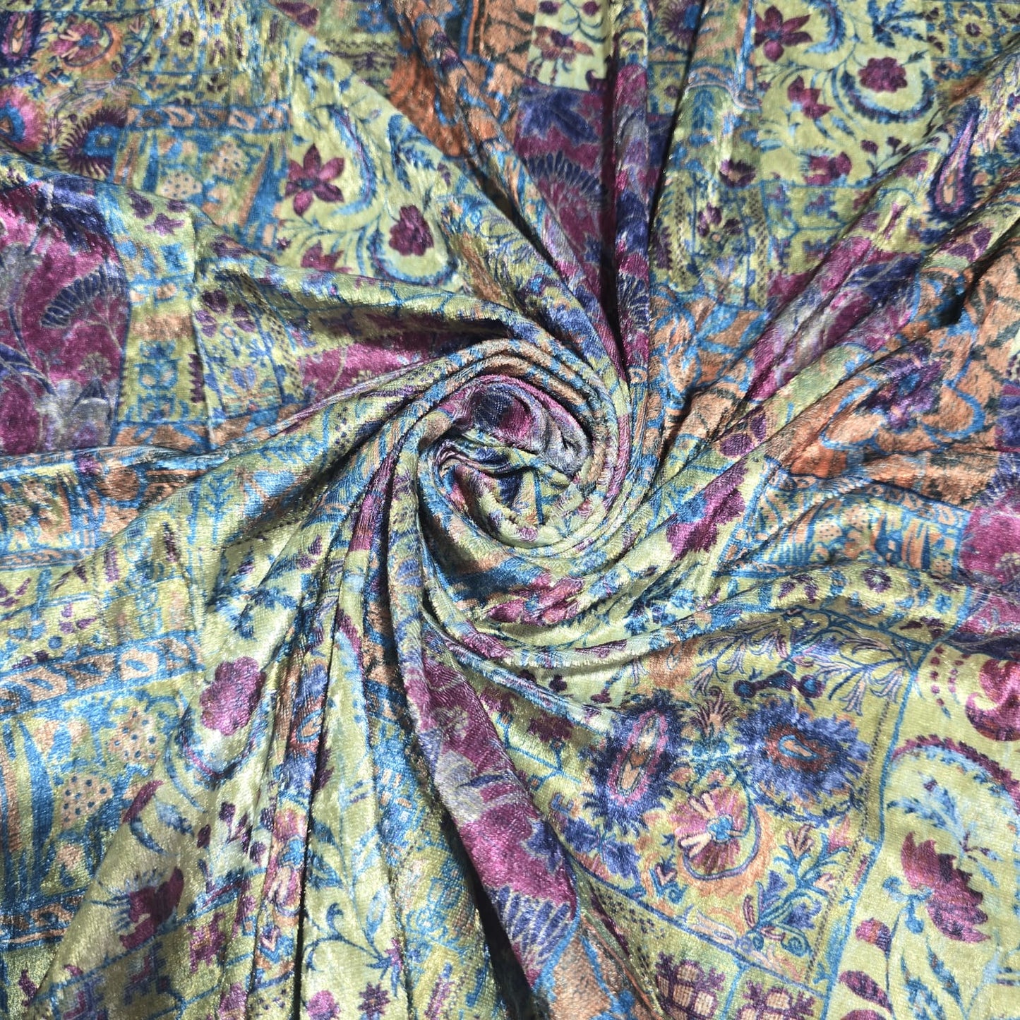 Stretch Velour Fabric Soft Velvet Jersey 58" Wide | Sold by the Metre