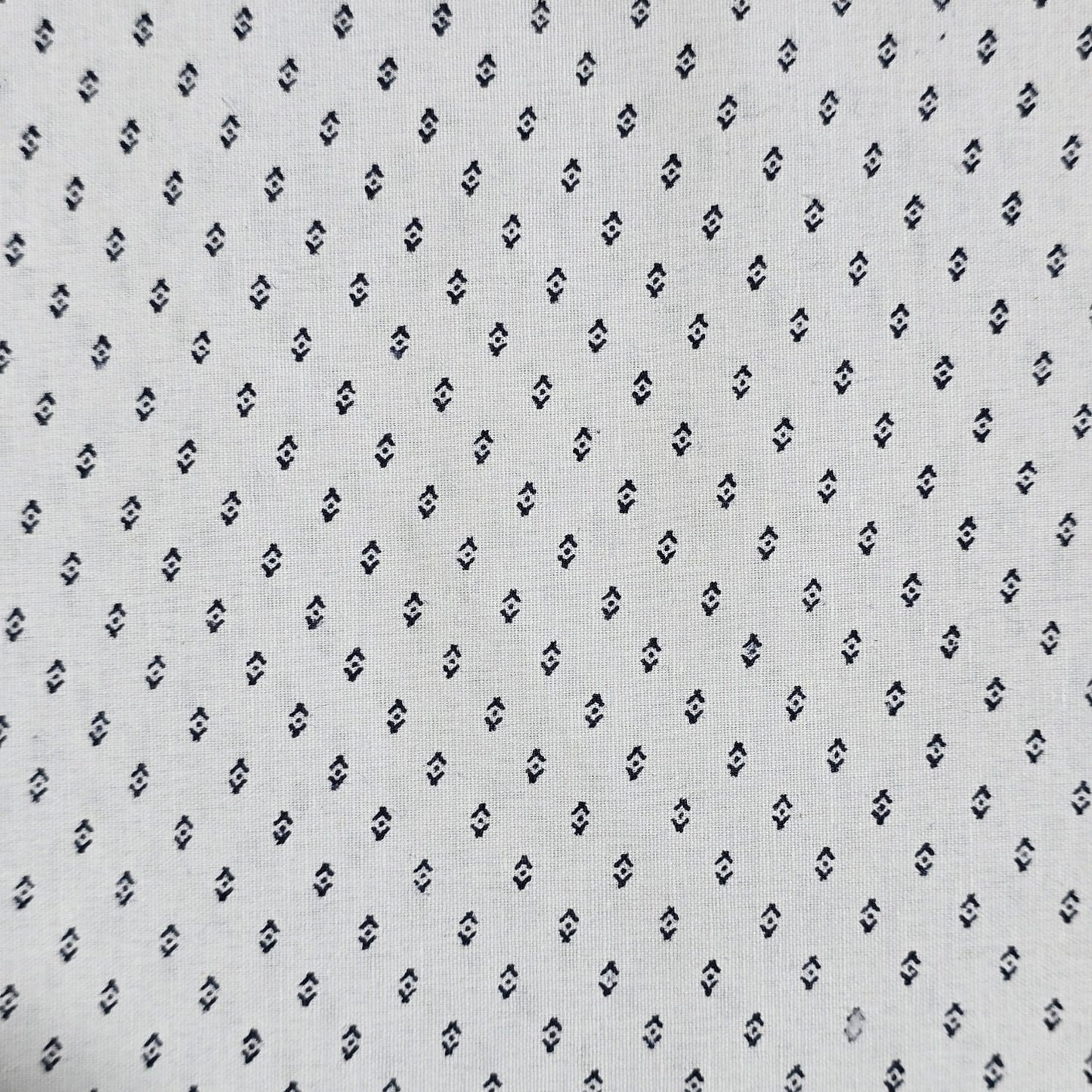 Geometric 100% Cotton Poplin Fabric | 58" Wide Printed Dressmaking, Quilting & Craft Fabric by the Metre