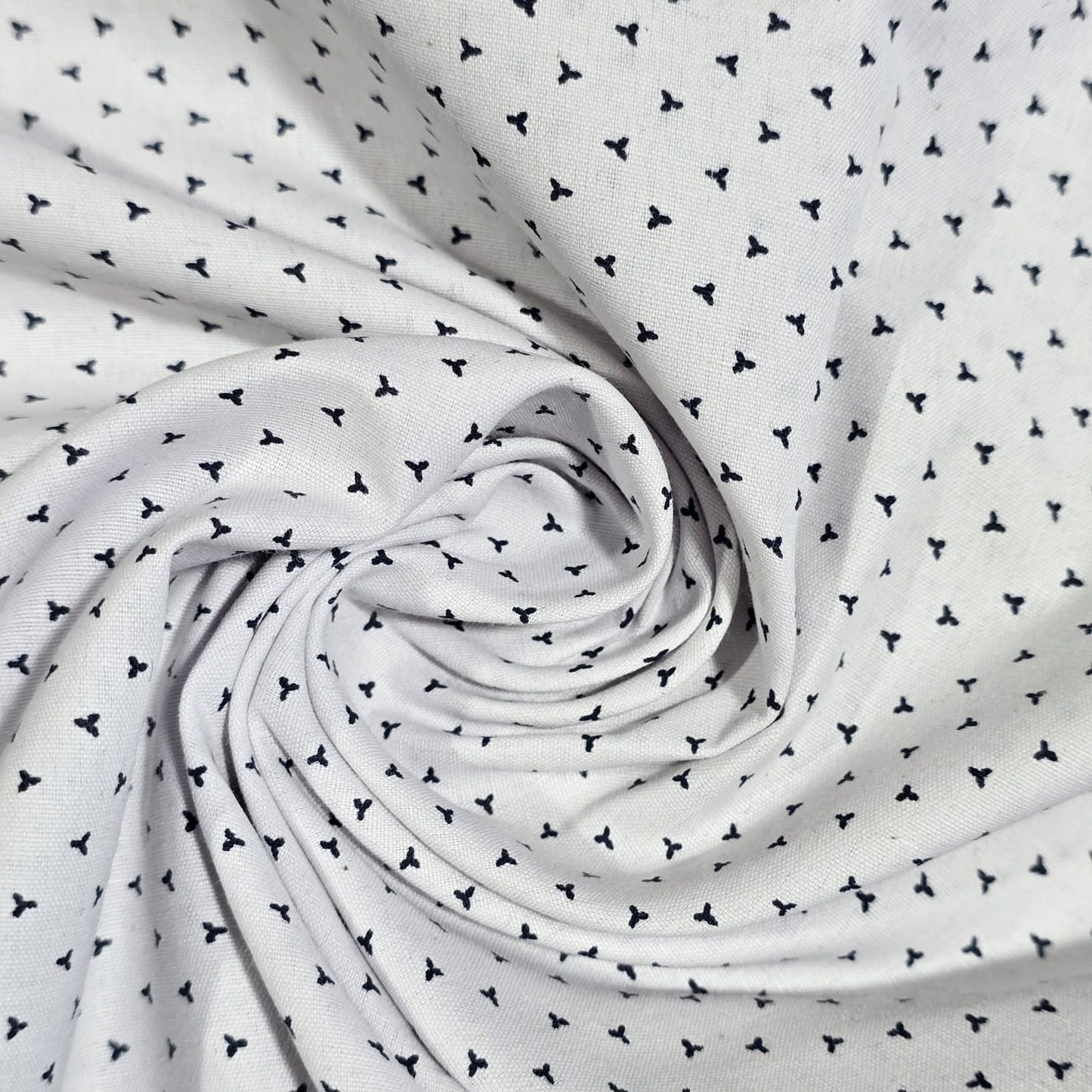 Geometric 100% Cotton Poplin Fabric | 58" Wide Printed Dressmaking, Quilting & Craft Fabric by the Metre