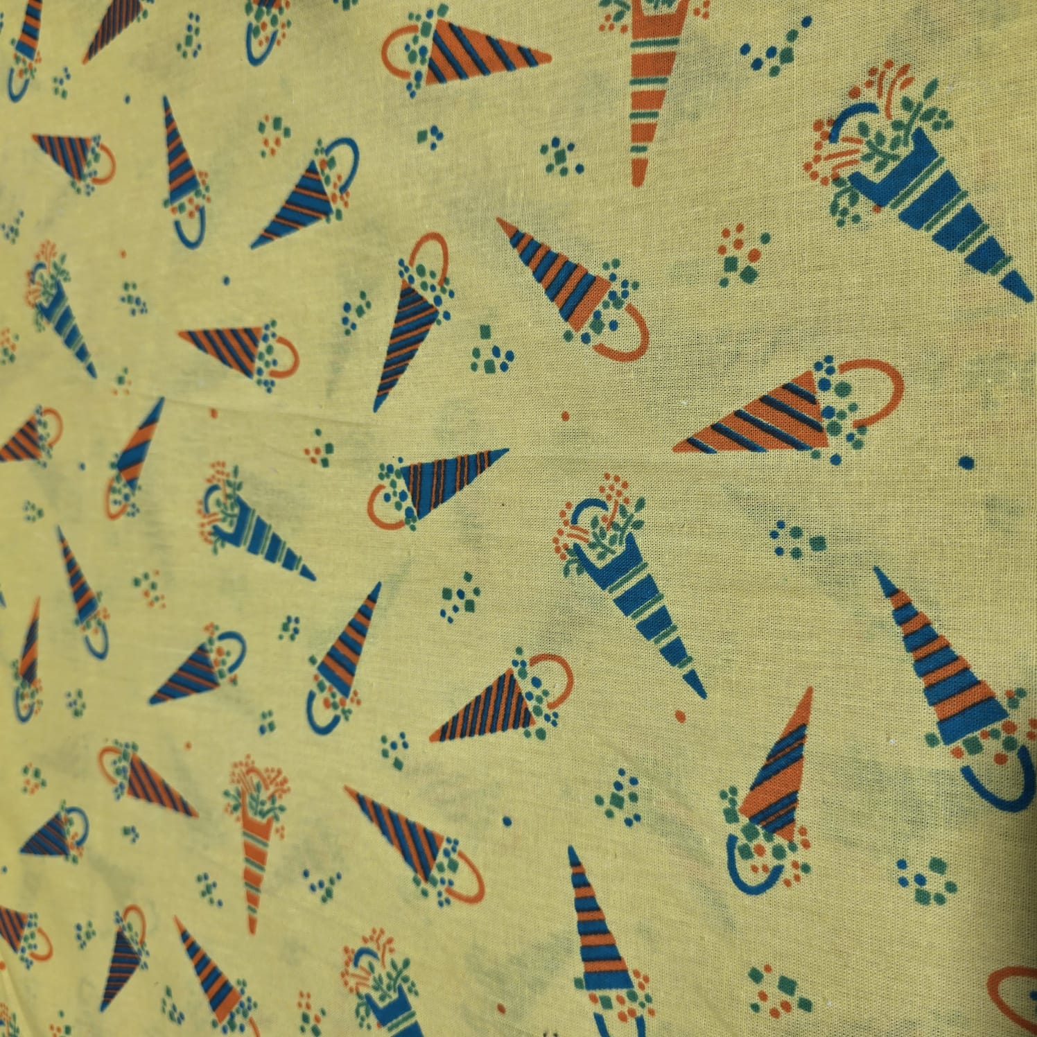Umbrella Print 100% Cotton Poplin Fabric | 58