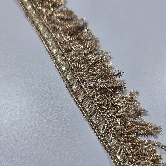 Luxury Embroidered Lace Trim Decorative Border for Bridal, Saree & Dressmaking by 9 Metres