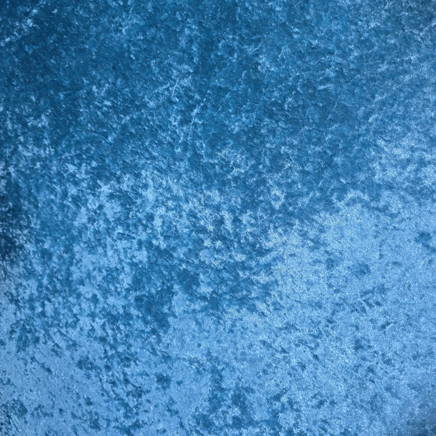 Premium Crushed Stretch Velvet Fabric Teal Blue Velour Material 58" / 150cm Wide by the Metre