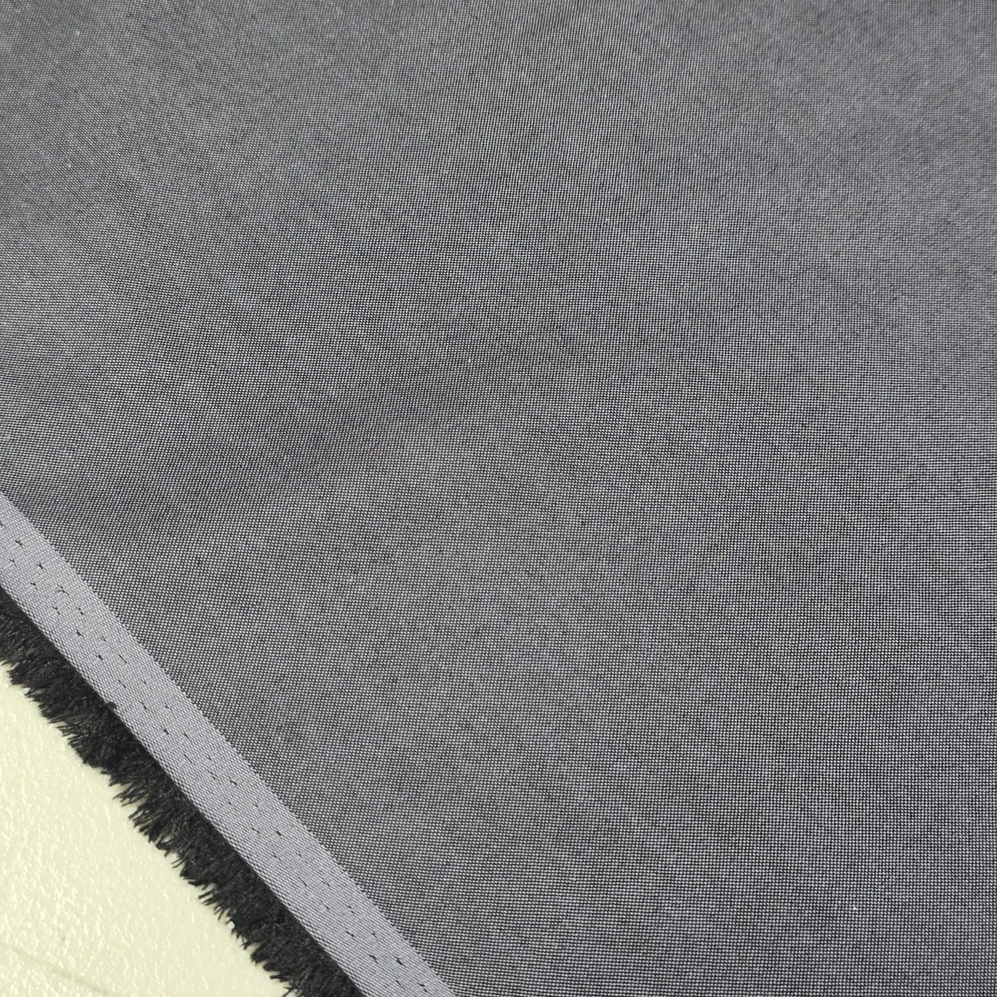 Premium 100% Cotton Chambray Fabric | 58" (147cm) Wide Dressmaking, Quilting & Craft Fabric – Sold by the Metre