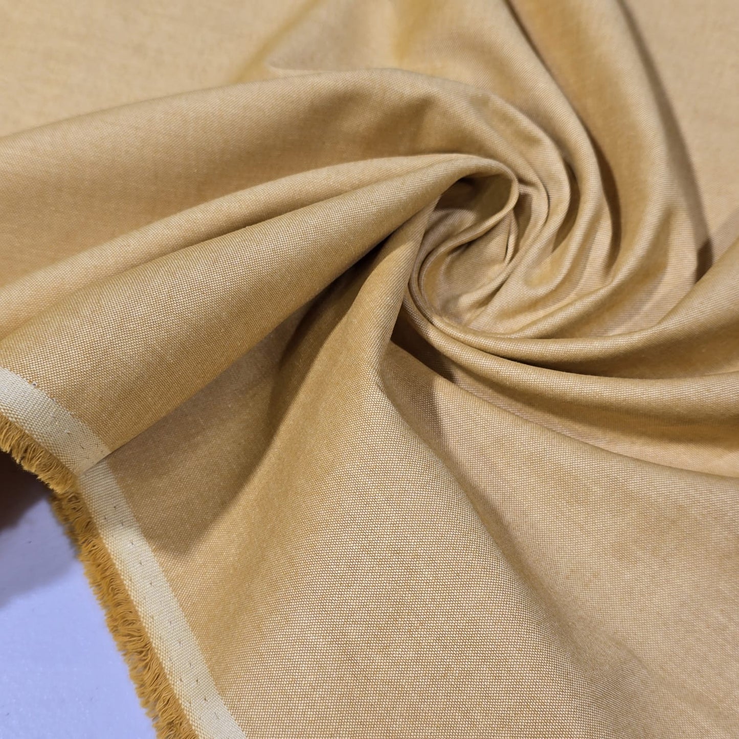 Premium 100% Cotton Chambray Fabric | 58" (147cm) Wide Dressmaking, Quilting & Craft Fabric – Sold by the Metre