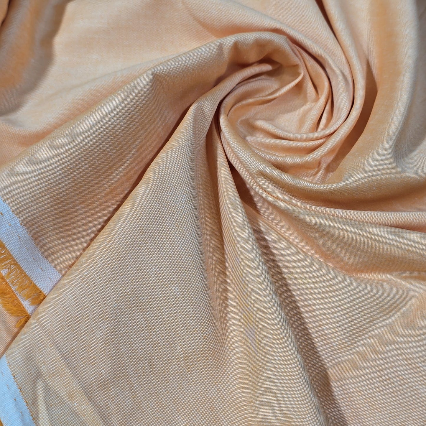 Premium 100% Cotton Chambray Fabric | 58" (147cm) Wide Dressmaking, Quilting & Craft Fabric – Sold by the Metre
