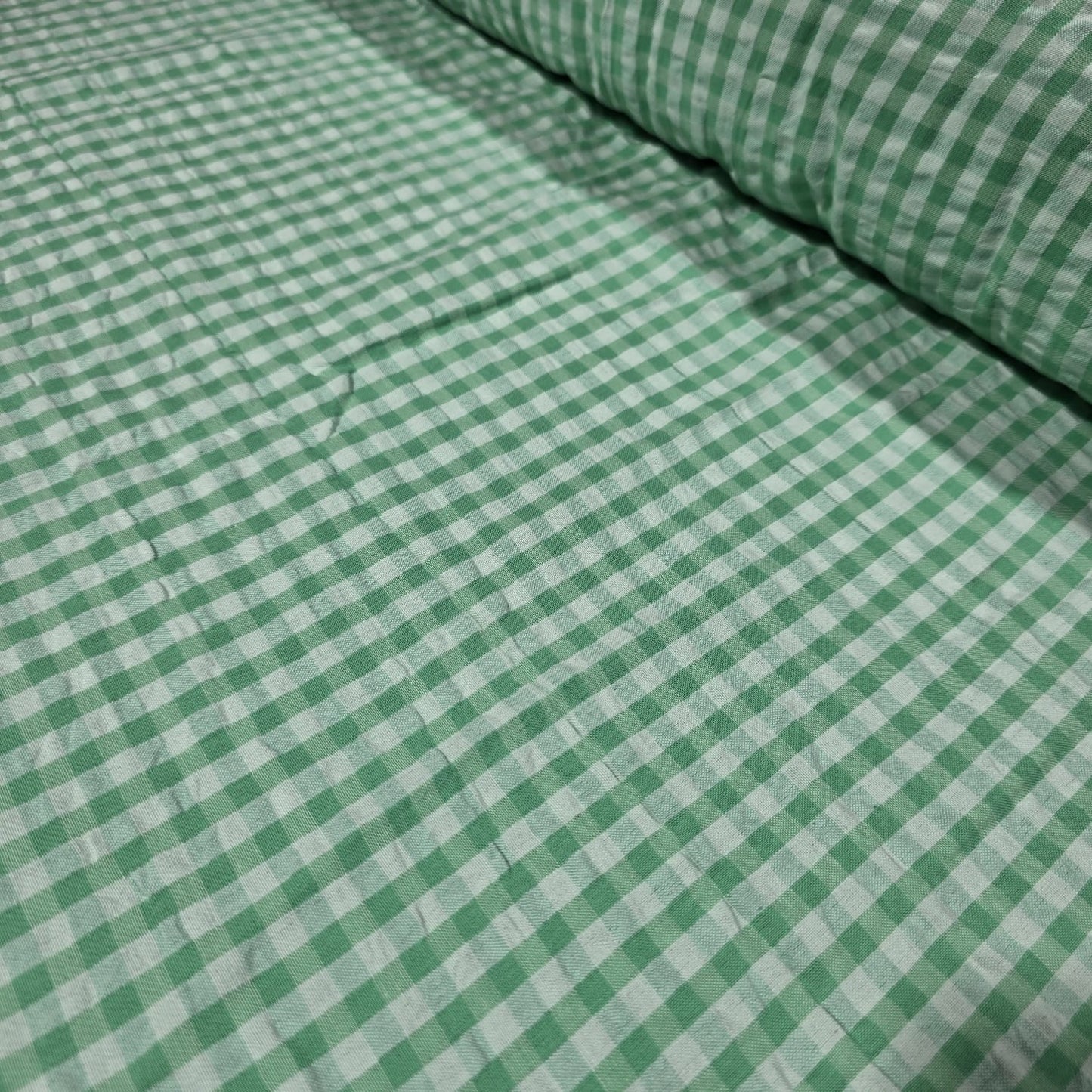 100% Cotton Seersucker Fabric Crush Costume Craft Dress Material 58" By The Meter
