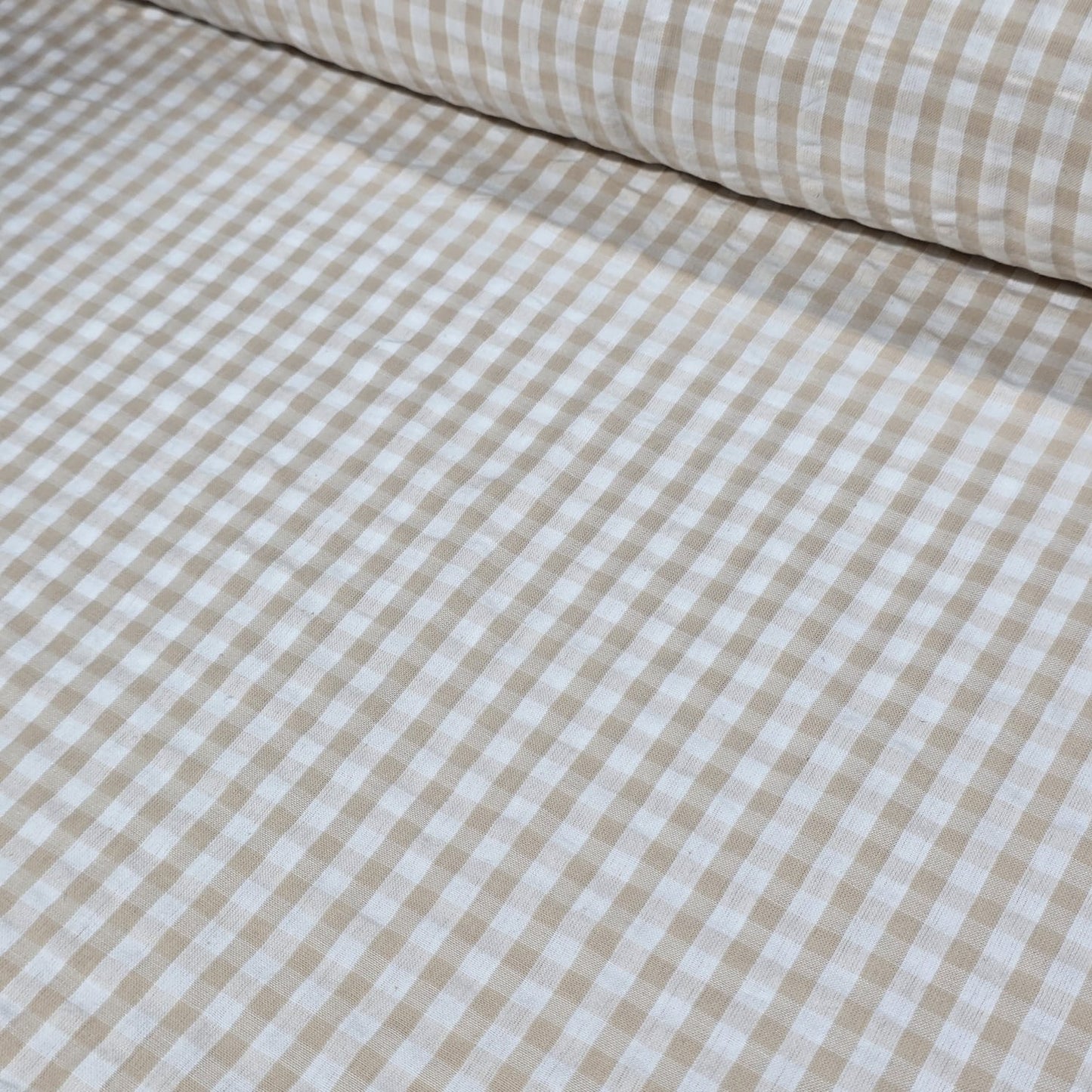 100% Cotton Seersucker Fabric Crush Costume Craft Dress Material 58" By The Meter