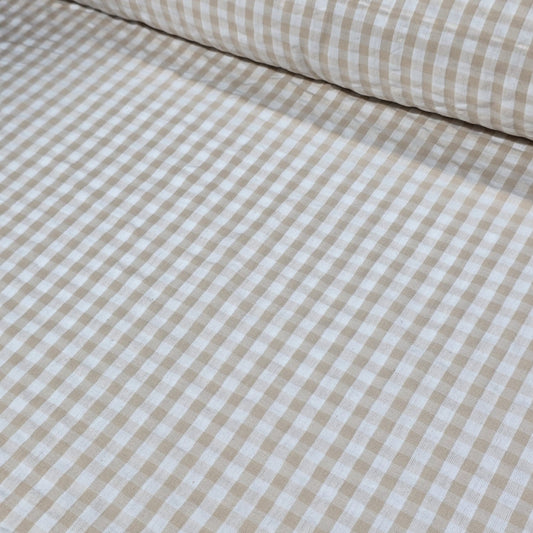 100% Cotton Seersucker Fabric Crush Costume Craft Dress Material 58" By The Meter