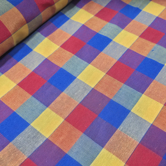 Royal Blue Mustard Red