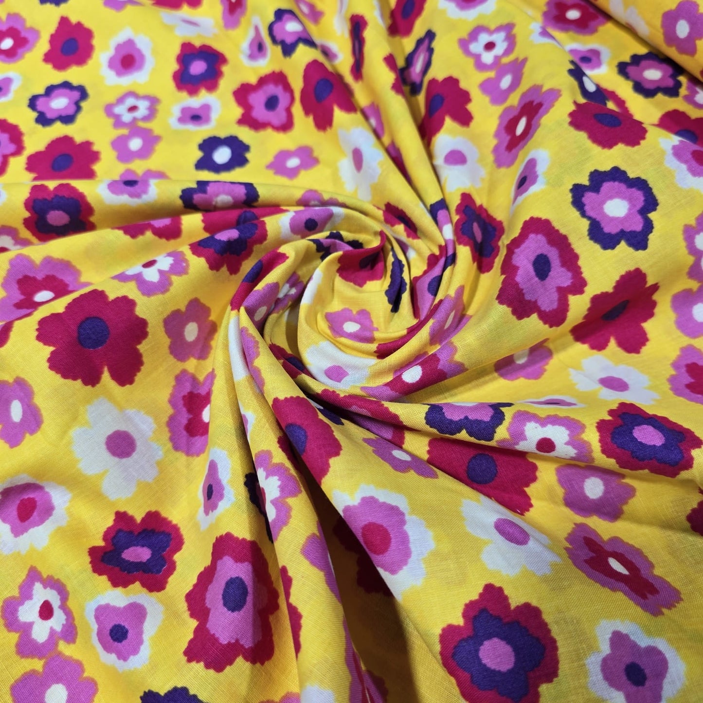Premium 100% Cotton Lawn Fabric – 58" (147cm) Wide by the Metre