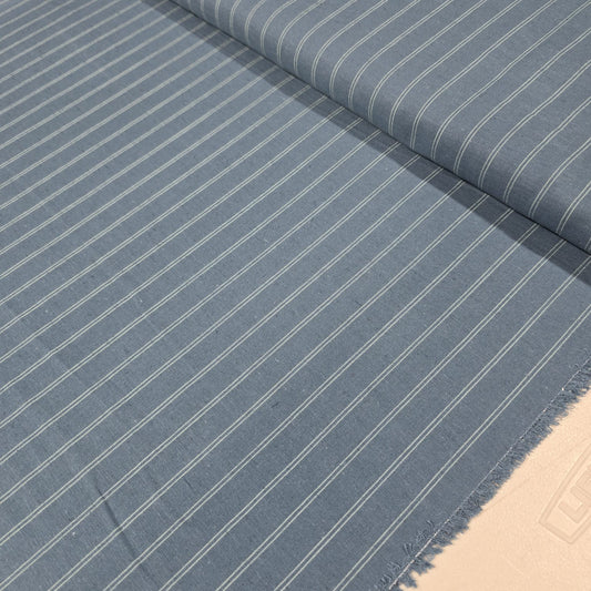 Slate Blue Pinstripe