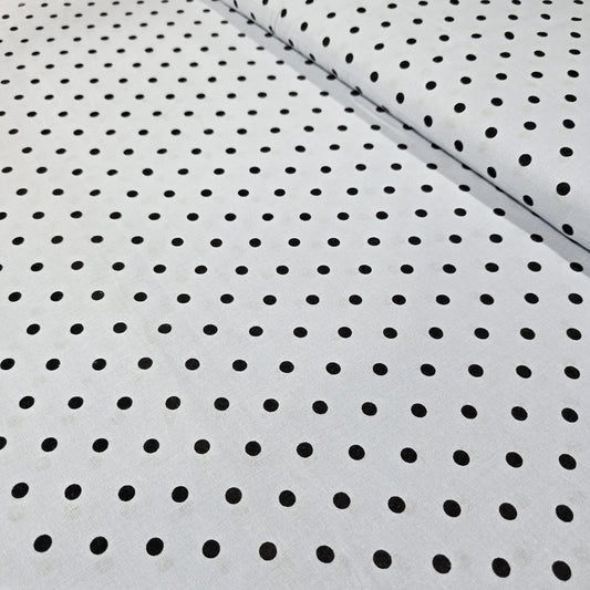 White & Black Polka Dot