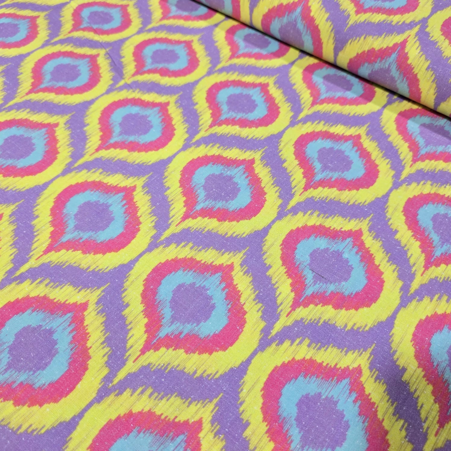 Premium Cotton Linen Blend Fabric – 58