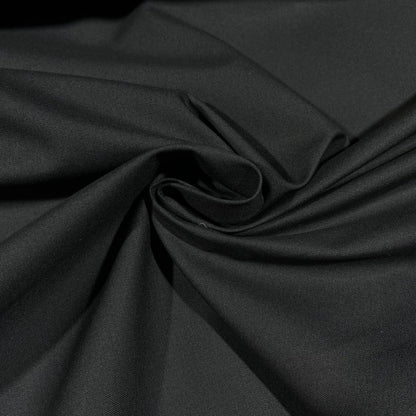 Black Extra Heavy Canvas Fabric 100% Cotton Upholstery Weight Quality 148cm wide