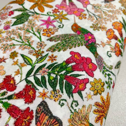 Floral 100% Cotton Fabric Paisley Dress Craft Costume Quilting Material 44"