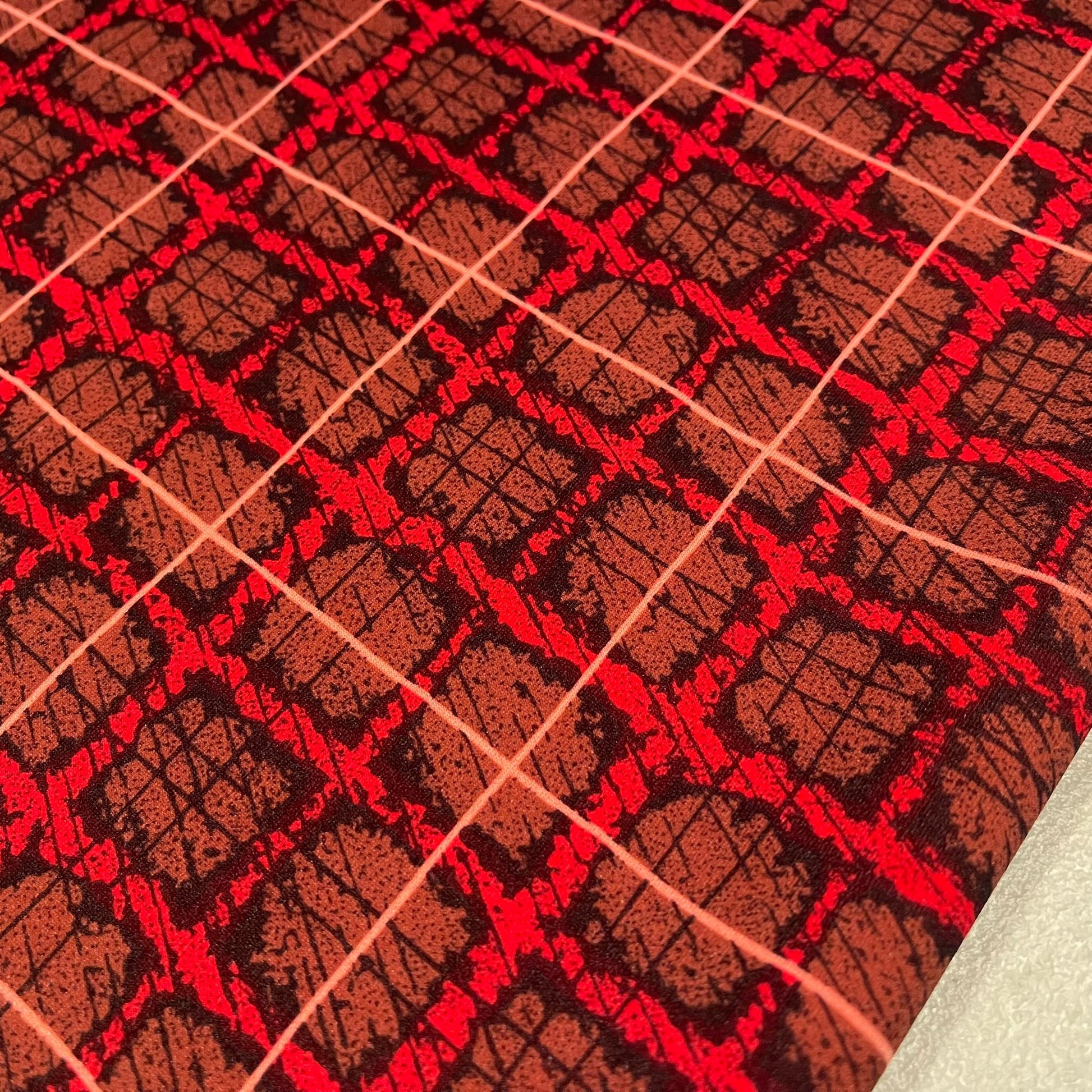 Tartan Plaid Stretch Jersey Fabric | Check Dress & Costume Material 58" (147cm) Wide – Sold by the Meter