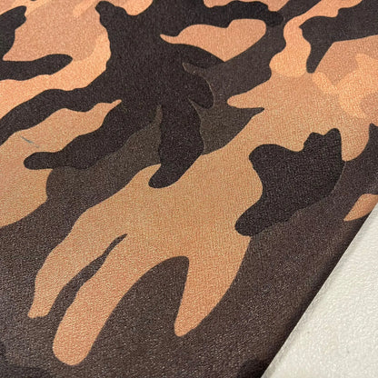 Camo Scuba Material Army Camouflage Stretch Dress Craft Jersey Fabric 58" Wide By The Meter