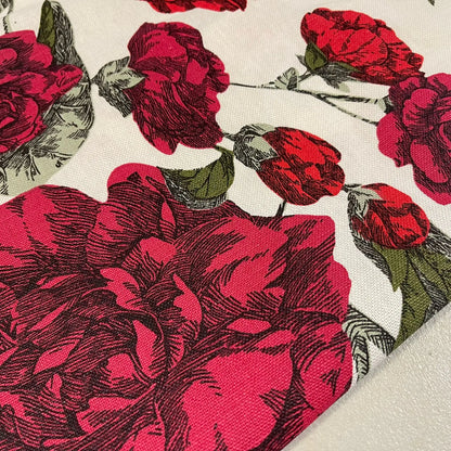 Laura Ashley Canvas Fabric – 150cm (59") Wide Designer Cotton Canvas for Bags, Cushions & Home Décor by the Metre