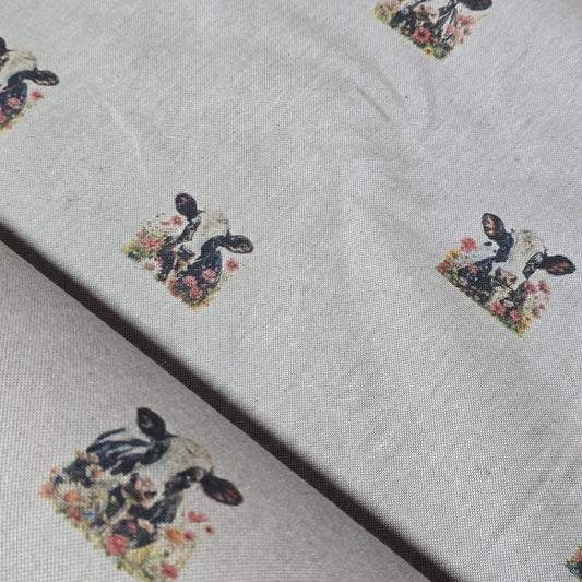 Panama Fabric and Cushion Panel Linen Look Farm Home Decor Material 58" By The Meter